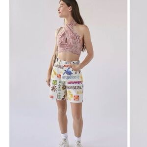 BDG Multicolor Graphic Print Shorts